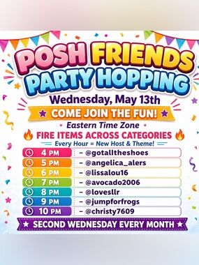 PARTY HOPPING GAME NIGHT New Listing PLEASE LIKE to Join Us